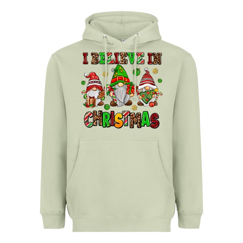 I Believe In Christmas Heavyweight Hoodie by AdoDesignShop | Teevron
