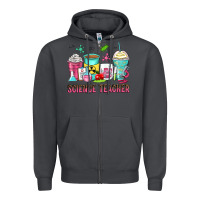 Smoke science teacher coffee cups Zipper Hoodie - Zillion Design Studio