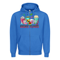 True Royal science teacher coffee cups Zipper Hoodie - Zillion Design Studio