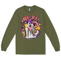 Army Green boo jee conchas Long Sleeve Tee - Zillion Design Studio