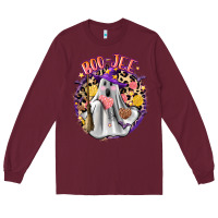 Burgundy boo jee conchas Long Sleeve Tee - Zillion Design Studio