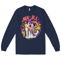 Navy boo jee conchas Long Sleeve Tee - Zillion Design Studio