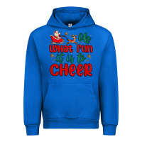 Cobalt oh what fun it is to cheer Urban Hoodie - MaliasSmallBusiness