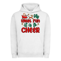 Pigment Lunar Rock oh what fun it is to cheer Urban Hoodie - MaliasSmallBusiness