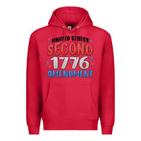 Cardinal united states second 1776 amendment Premium Hoodie - MaliasSmallBusiness