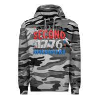Slate Camo united states second 1776 amendment Premium Hoodie - MaliasSmallBusiness