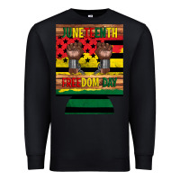 Black juneteenth freedom day 12 oz can cooler (regular) 2 Premium Sweatshirt - Artiststas