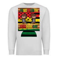 Dove Grey juneteenth freedom day 12 oz can cooler (regular) 2 Premium Sweatshirt - Artiststas