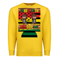 Lemon juneteenth freedom day 12 oz can cooler (regular) 2 Premium Sweatshirt - Artiststas