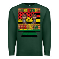 Sports Green juneteenth freedom day 12 oz can cooler (regular) 2 Premium Sweatshirt - Artiststas