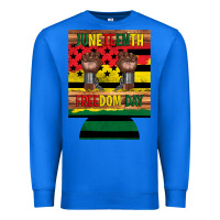 True Royal juneteenth freedom day 12 oz can cooler (regular) 2 Premium Sweatshirt - Artiststas