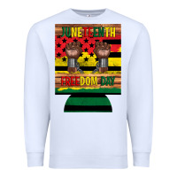 White juneteenth freedom day 12 oz can cooler (regular) 2 Premium Sweatshirt - Artiststas