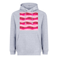 Heather Grey valentines day glitter and leopard seamless pattern Heavyweight Hoodie - BundleAndBundleShop