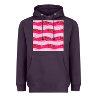 Valentines Day Glitter And Leopard Seamless Pattern Heavyweight Hoodie | Teevron