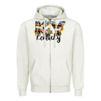 Oatmeal Heather kentucky state cowhide serape cactus Zipper Hoodie - RanaPortraitStore