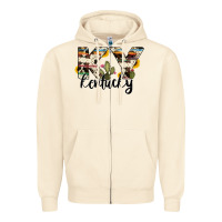 Sandshell kentucky state cowhide serape cactus Zipper Hoodie - RanaPortraitStore