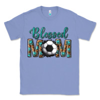 Colony Blue western blessed mom with soccer Classic Tee - texasbilliewilder