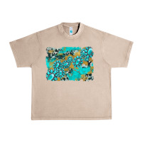 French Oak gemstone cowhide glitter background Urban Heavy Tee - Artiststas