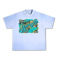 Grape Ice gemstone cowhide glitter background Urban Heavy Tee - Artiststas
