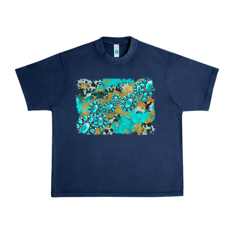 Gemstone Cowhide Glitter Background Urban Heavy Tee by Artiststas | Teevron