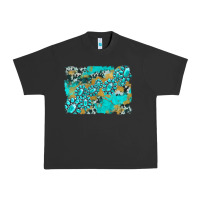 Pigment Black gemstone cowhide glitter background Urban Heavy Tee - Artiststas