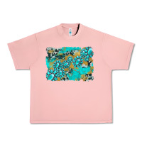 Salmon gemstone cowhide glitter background Urban Heavy Tee - Artiststas
