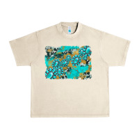 Sandshell gemstone cowhide glitter background Urban Heavy Tee - Artiststas
