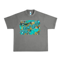 Tornado gemstone cowhide glitter background Urban Heavy Tee - Artiststas