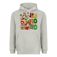 Moon Dust ho ho ho christmas latte with gnomies Heavyweight Hoodie - AdoDesignShop