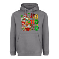 Storm ho ho ho christmas latte with gnomies Heavyweight Hoodie - AdoDesignShop