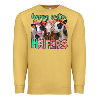 Antique Gold happy easter heifers Premium Sweatshirt - Jasminsmagicworld