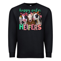 Black happy easter heifers Premium Sweatshirt - Jasminsmagicworld