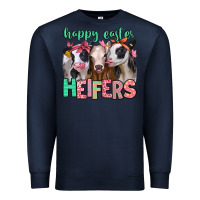 Navy happy easter heifers Premium Sweatshirt - Jasminsmagicworld