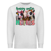 Oatmeal Heather happy easter heifers Premium Sweatshirt - Jasminsmagicworld