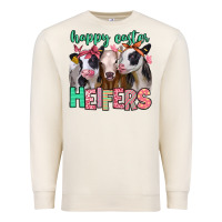 Sandshell happy easter heifers Premium Sweatshirt - Jasminsmagicworld