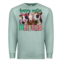 Happy Easter Heifers Premium Sweatshirt | Teevron