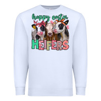 White happy easter heifers Premium Sweatshirt - Jasminsmagicworld
