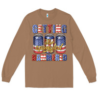 Toasted Coconut getting star spangled hammared Long Sleeve Tee - texasbilliewilder