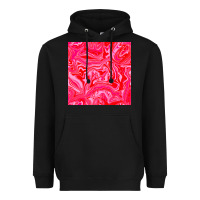 Black valentines day marble seamless pattern Heavyweight Hoodie - BundleAndBundleShop