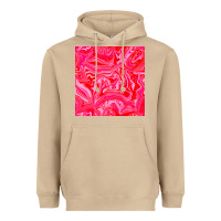 Mushroom valentines day marble seamless pattern Heavyweight Hoodie - BundleAndBundleShop