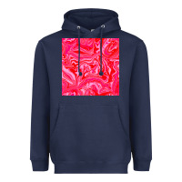 Navy valentines day marble seamless pattern Heavyweight Hoodie - BundleAndBundleShop