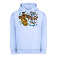 Pigment Grape Ice pray on it pray over it pray through it Urban Hoodie - MaliasSmallBusiness