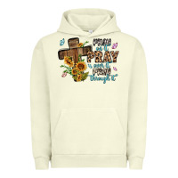 Pigment Pistachio pray on it pray over it pray through it Urban Hoodie - MaliasSmallBusiness
