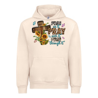 Sandshell pray on it pray over it pray through it Urban Hoodie - MaliasSmallBusiness