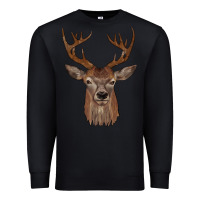 Black deer Premium Sweatshirt - JahusDesignShop
