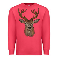 Cardinal deer Premium Sweatshirt - JahusDesignShop