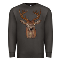 Smoke deer Premium Sweatshirt - JahusDesignShop