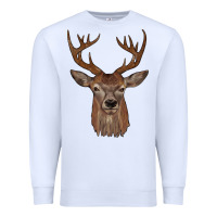 White deer Premium Sweatshirt - JahusDesignShop