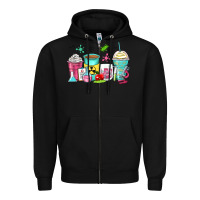 Black science teacher coffee cups Zipper Hoodie - Zillion Design Studio
