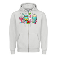 Dove Grey science teacher coffee cups Zipper Hoodie - Zillion Design Studio
